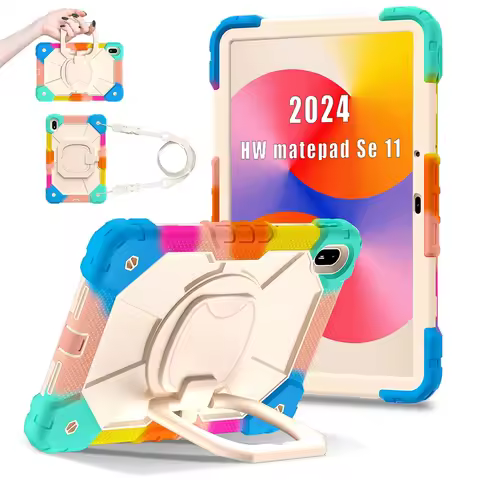 Case For Huawei Matepad SE 11 2024 AGS6-W00 11.0 inch Heavy Duty Shockproof Kids Tablets Cover Huawe