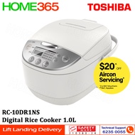 Toshiba Digital Rice Cooker 1.0L RC-10DR1NS