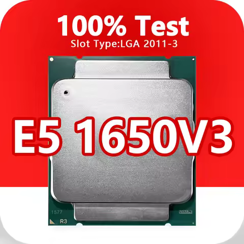 Xeon E5-1650V3 CPU 22nm 6 Cores 12 Threads 3.5GHz 15MB 140W processor LGA2011-3 for X99 server mothe