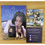 Aespa my world album, aespa my world pc giselle photocard giselle karina aespa my world album