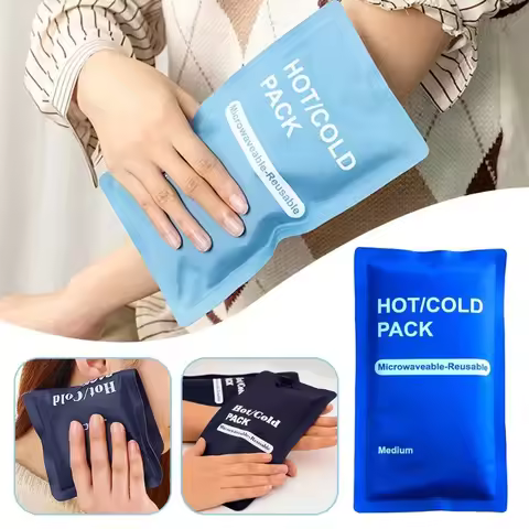 Professional Ice Pack Cooler Pack Reusable Gel Frozen Hot and Cold Pack Ice Pack for Leg Knee Headac