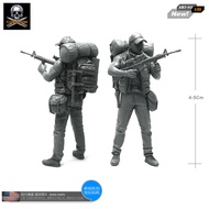 1/35 Modern U.S. Army National Army A Resin Soldier Model [Plain Model Package Super Fine] AH2-03