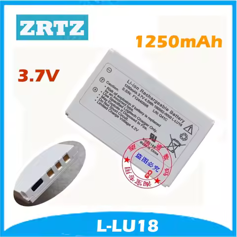 1250mAh New High-Quality Li-Ion Battery For Logitech Harmony 915 1000 1100 L-LU18 3.7V