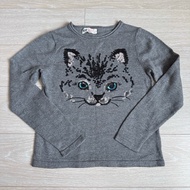 H&M Long-Sleeved Knitted Sweater Size 110/116 (4-6Y) Good Condition