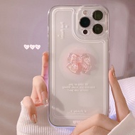 casing iphone bow decoration knot suitable for iPhone 13/14/15/16/17 Huawei casing iphone 16 Promax 
