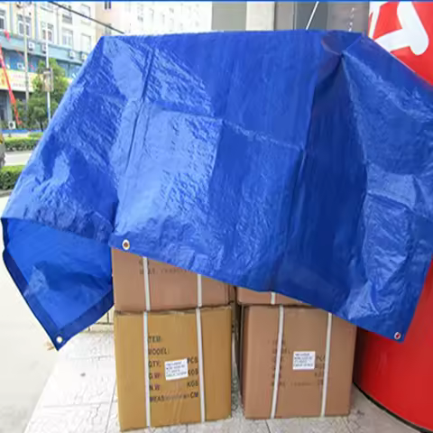 2*3m 3*3M Durable Waterproof PE Car Tarpaulin Windbreak Cloth Home Garden Rain Cloth Sun Shade Sails