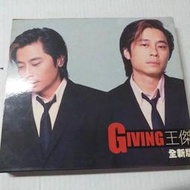 王傑giving專輯2 cd+1vcd首批版收心 癮 還有(容祖兒合唱)誰明浪子心等英皇集團專輯香港紙盒版稀少 絕版