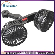 【Local Shipment】12 โวลต์/24 โวลต์รถคอคูลเลอร์ USB ชาร์จรถยนต์ไฟฟ้าพัดลมระบายความร้อนหัวคู่ไฟฟ้าเบาะห