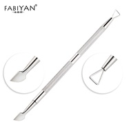 Stainless Steel Double Ended Cuticle Pusher Manicure Nail Polish Trimmer Remover