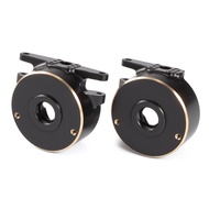 Machined Brass Steering Knuckle and Rear Axle Tube Cap Weights for Vanquish H10 Optic Lowering Cente