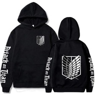Jacket HOODIE ATTACK ON TITAN SWEATER ANIME AOT (FREE Sticker)