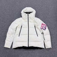 ❤️ DIOR x Descente 聯名 滑雪係列 內裡老花滿印  白色羽絨外套