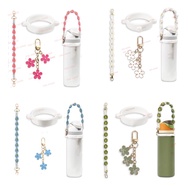 1 Set Daisy Flower Strap + Keychain Hand Cup Rope Flower / Suitable for Tumblers from Sizes 14oz to 