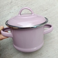Cooking pot / enamel pot D11. 5cm H8cm
