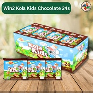 [CM] 700 Win Win Kola Kids Chocolate Filling Kola Kids Teddy Bear Biscuits ( 24pcs ) Halal