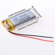 3.7V 751535 701535 350mAh 751635 Rechargeable Li-ion Polymer Lithium Battery Lipo Batteries For  DVR