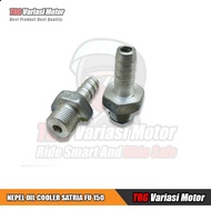 Nepel Oil Cooler Satria FU Nepel Oil Cooler FU Bahan Alumunium