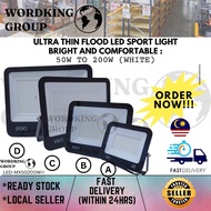 ULTRA THIN FLOOD LED SPORT LIGHT BRIGHT AND COMFORTABLE: 50W TO 200W (WHITE) (LED-MX50200WH)