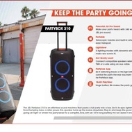 JBL Partybox 310 / Party Box 310 / Partybox310 Bluetooth Party Speaker