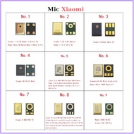 MIC For Xiaomi,mi9 SE T,CC9 6 6X,Max 2 Redmi NOTE 11 10 9 9S 8 7,K20, K30, K40