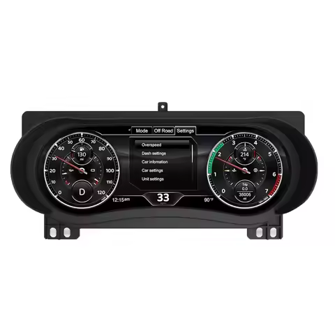 12.3 inch Digital Dash Instrument Cluster For Jeep Wrangler JL Gladiator 2018-2023 Dashboard Speedom