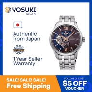 ORIENT ORIENT STAR WORK-AV0B02Y Automatic Contemporary collection LAYERED SKELETON JMADE Brown Blue Silver Stainless  Wrist Watch For Men from YOSUKI JAPAN / WORK-AV0B02Y (  WORK AV0B02Y WORKAV0B02Y WORK-A WORK-AV0B WORK-AV0B0 WORK AV0B0 WORKAV0B0 )
