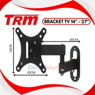 TRM Bracket TV LED Wall Mount Mini SWING BT-1227 N 14"-27" - TRM bracket TV LED 14 INC - 27 INC - TR
