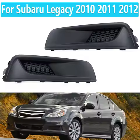 Fog Lamp Cover For Subaru Legacy 2010 2011 2012 Grill Bezel Headlight Front Bumper Fog Light Cover T