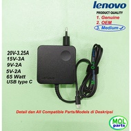 Laptop Charger Adapter Lenovo 20V-3.25/15V 3A/9V-2A/5V-2A USB Type-C