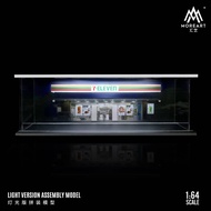 DIORAMA 1:64 MORE ART - PARKING LOT SCENE 7-ELEVEN