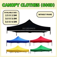 Canvas Cloth Only/Kanopi Pasar Malam Kain/Express Night Market Canopy Top/Kain Kanopi/Kanvas Sahaja/