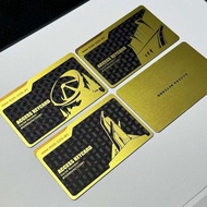 【Ship in 24H】【Hot Sale】Delta Force Room Card Peripheral Metal Texture Strap NFC King President Card 