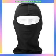 Masker Full Face Motor Helm Ninja Polos Mask Hitam