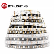 BTF-LIGHTING WS2815 RGB Led Pixel Strip Dual-Signal ARGB LED independent addressing Suitable for atm