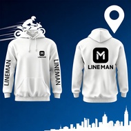 Cotton LINE MAN Hoodie Label Work Zip-Up Style Good Fabric Grade A Sweater Definitely Quality. Thick