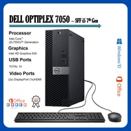 Dell OptiPlex 7050-SFF intel Core i5-7500 (7TH GEN) 3.4 GHz, DVDRW, Windows 10 Pro