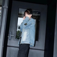 Stone Island Stone Island Heavy Industry Wash Badge Denim Jacket Jacket Unisex