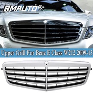 กระจังหน้ากันชนหน้ารถโครเมียมสีเงินสำหรับ Mercedes Benz W212 E Class E260L E200 E280L E300L E320L 20