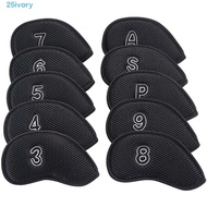 IVORY Golf Club Cover Golf Putter Sports Golf Head Cover Neoprene Protector Case With Number Design 