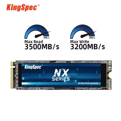 KingSpec M2 NVME SSD 128GB 256GB 512GB 1TB 2TB Ssd Speed 3400MB/s M.2 PCIe 3.0 Disk Solid State Driv