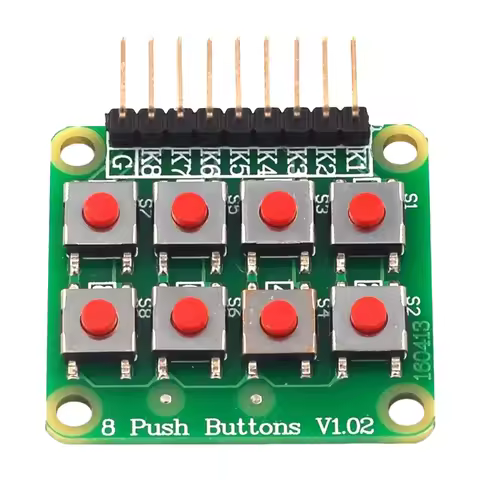 Key Board Matrix Keyboard Button V1.00 MCU External Expansion Keyboard Module Keyboard Button Module