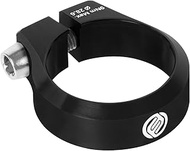 FIFTY-FIFTY Bicycle Seat Clamp, Aluminium Alloy Seat Post Clamp 28.6/29.8/31.8/34.9/36.4/38.6 mm Sea