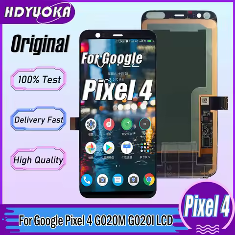 5.7" Original New For Google Pixel 4 LCD Display Touch Screen Digitizer Assembly Replacement For Goo