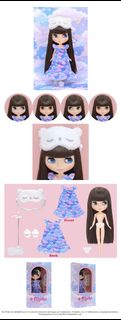 Blythe 娃娃 sleepover 睡衣系列 全新連盒