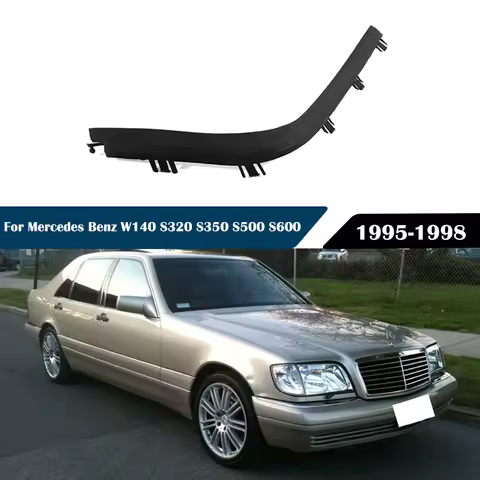 Car Headlight Rubber Sealing Strip Trim Headlamp Decorative Strip For Mercedes Benz W140 S320 S350 S