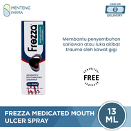 Frezza Medicated Mouth Ulcer Spray 13 mL - Spray Mulut Penghilang Sariawan
