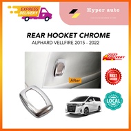 Vellfire /alphard  2015 Front Seat Hooket Chrome Cover  ANH30 AGH30 AH30 accessories
