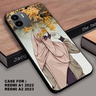 Redmi A1 2022 Case Latest A2 2023/ Fashion Case Hijabrs Casing hp Case Softcase Hardcase Back Protec