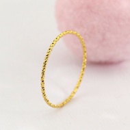 OYJR แหวนสแตนเลส แหวนแฟชั่นเรียบๆสำหรับผู้หญิง ไม่ลอก