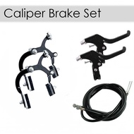 Kid Adult Bicycle Caliper Brake Set  Basic bike old bike BMX Brek Basikal